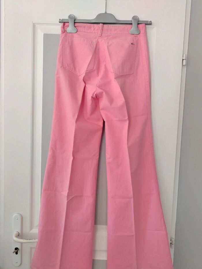 Pantalon rose jambes larges - photo numéro 4