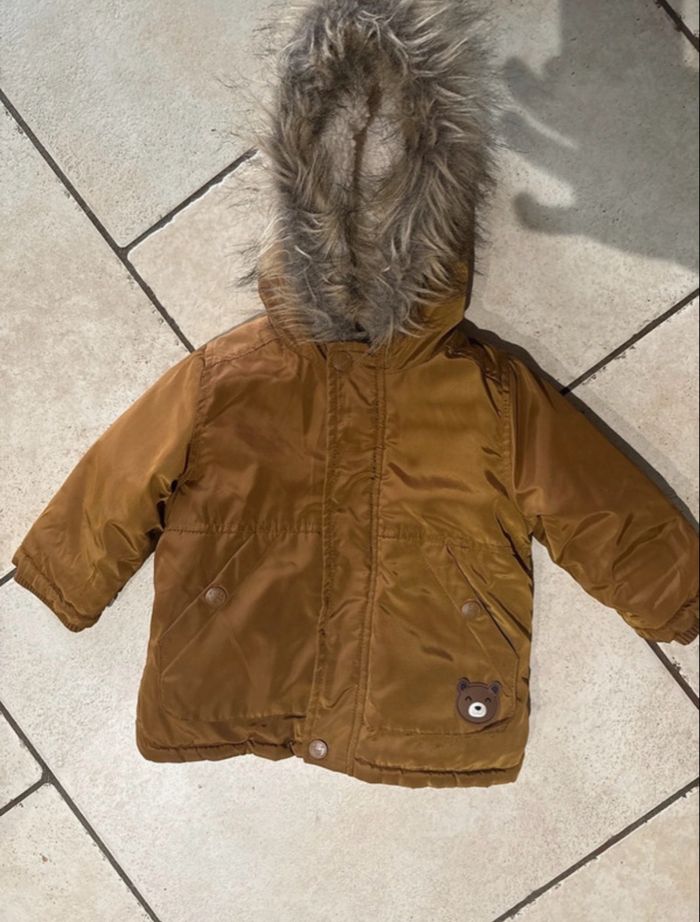 Manteau marron 6 mois