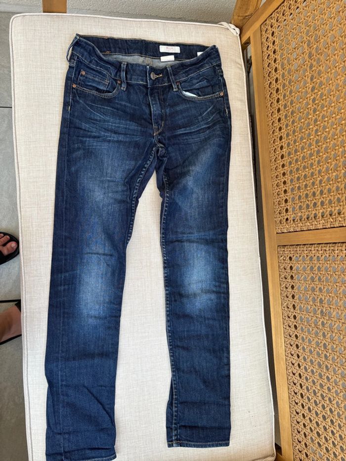 jean slim bleu foncé - photo numéro 7