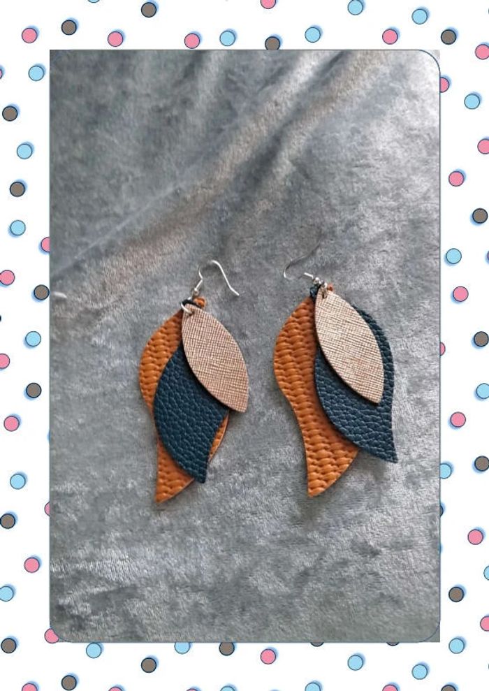 Boucles d’oreilles pendantes – Neuves - photo numéro 4