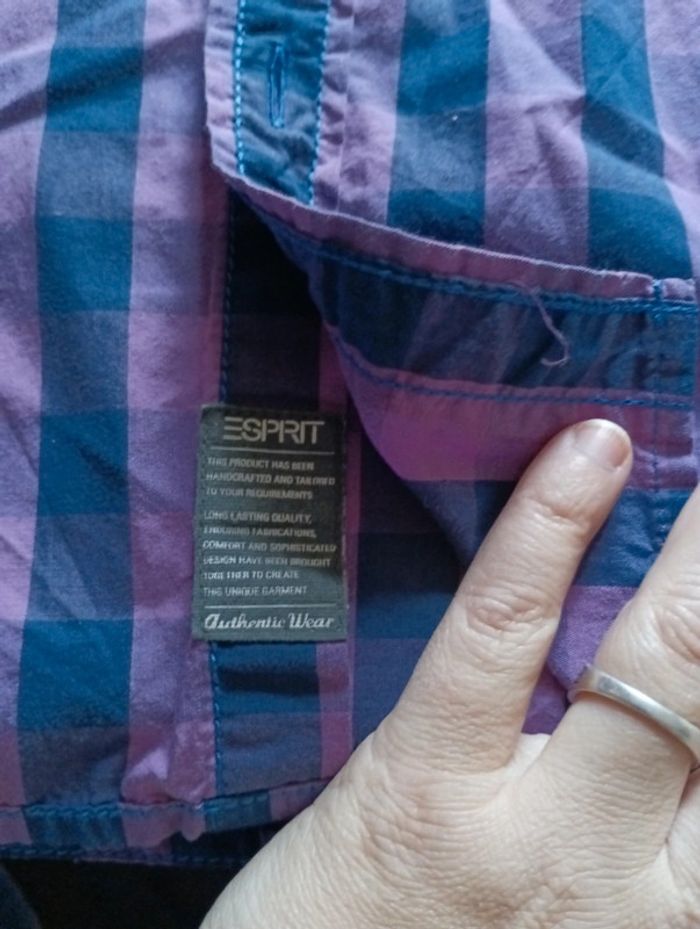 Chemise tunique manches longues Esprit taille 42 - photo numéro 2