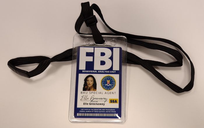 Badge Esprit Criminel - Elle