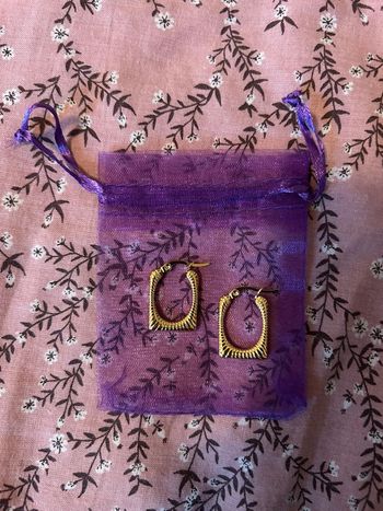 Boucles d’oreilles forme géométrique