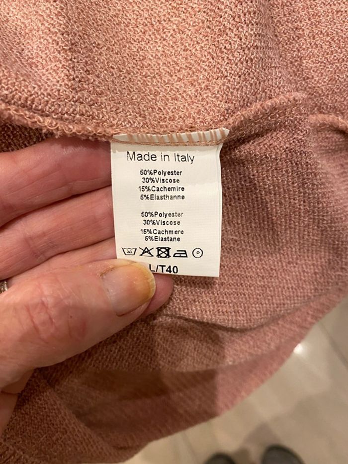 Pull habillé avec du cachemire neuf - photo numéro 9