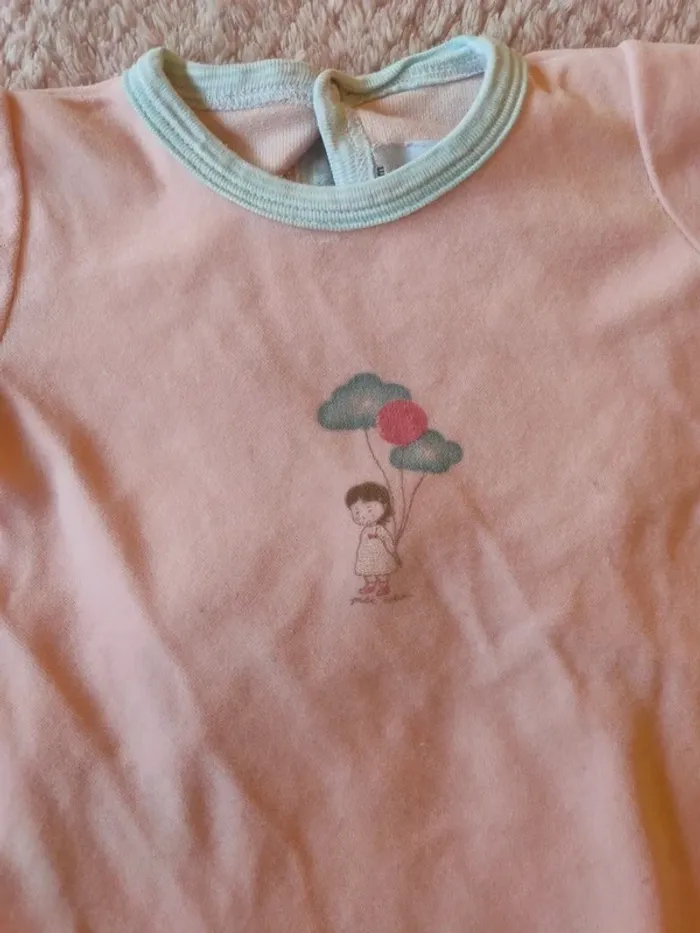 Pyjama Petit Bateau taille 3 mois - photo numéro 4