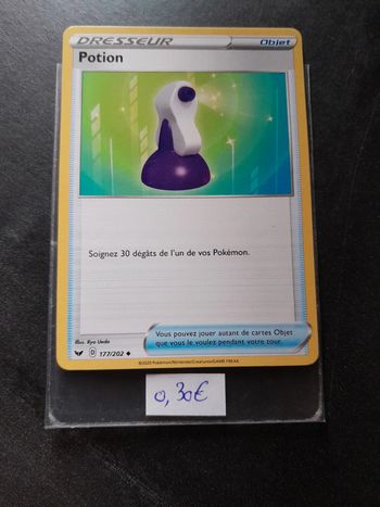Carte Pokémon Potion 177/202