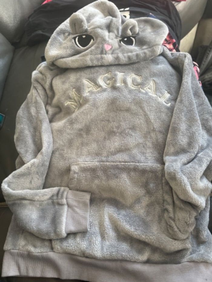 Pull à capuche
