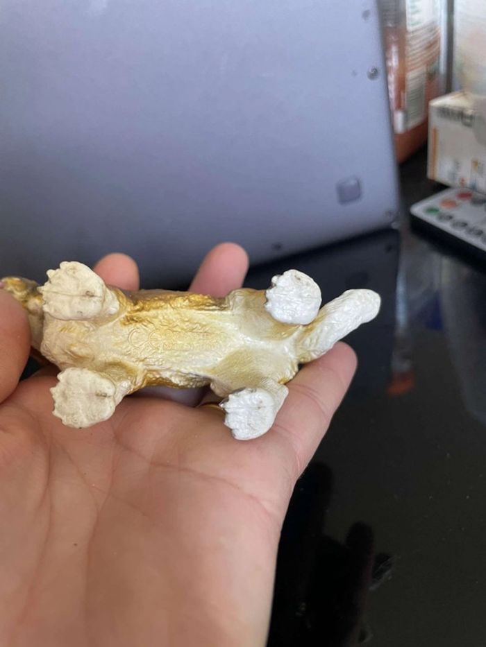 Figurine Vintage Chient Saint Bernard Schleich 1994 - photo numéro 5