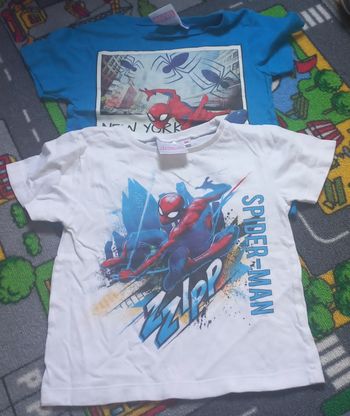 Tee shirts Spiderman 3 ans