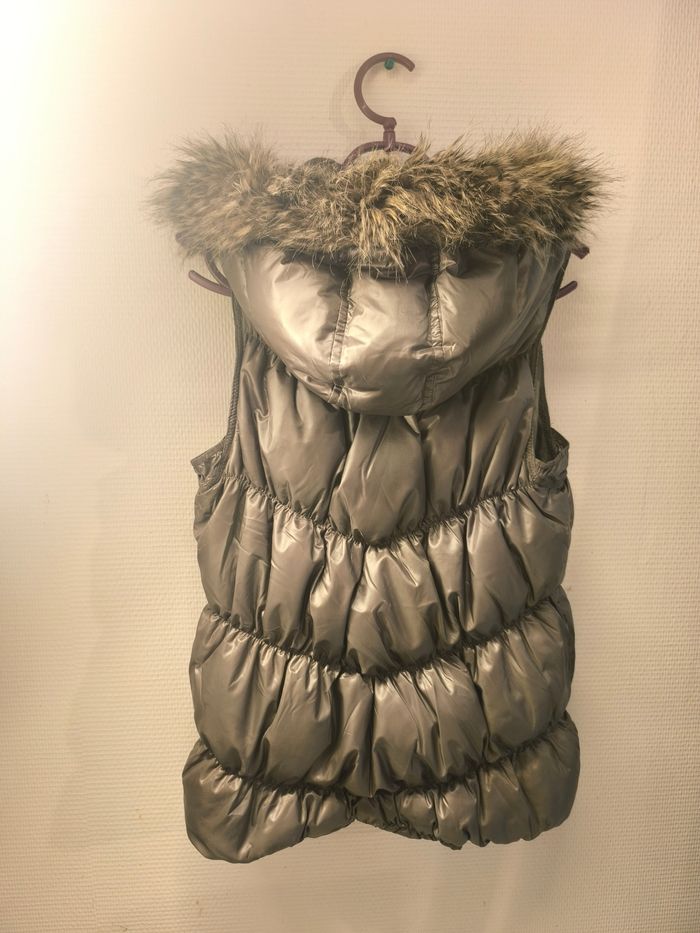 Doudoune femme taupe - photo numéro 5