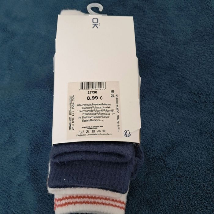 3 paires de chaussettes Okaidi 27/30 - photo numéro 3