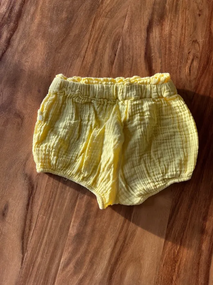 Short en gaze de coton obaibi - photo numéro 3