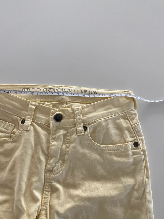 Jean jaune ElevenParis 10 ans - photo numéro 4