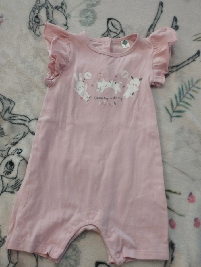 Combi short tex 23 mois