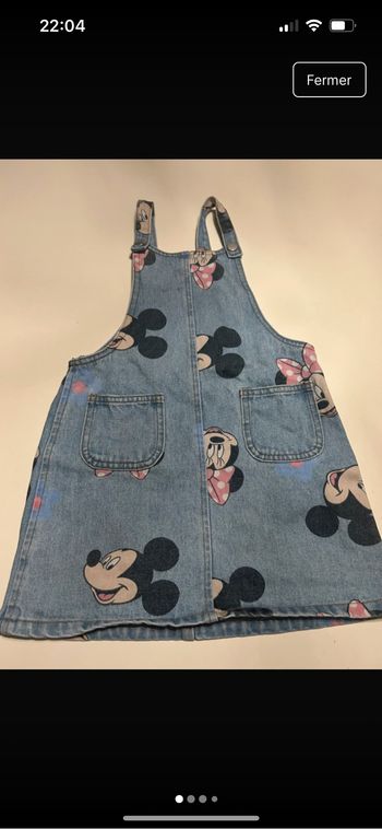 Robe en jean Minnie