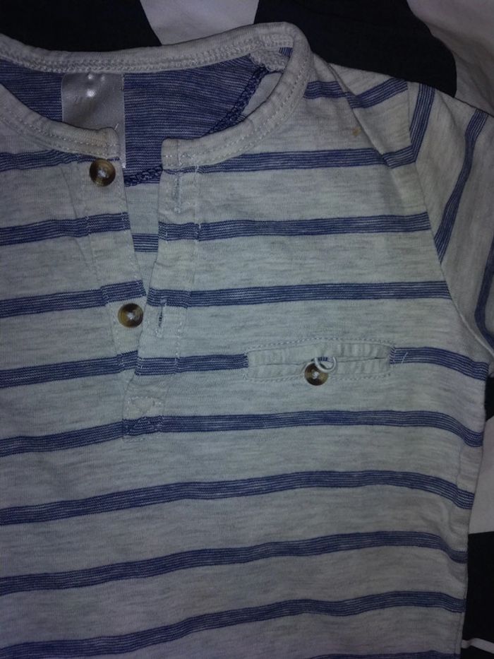 Tee-shirt rayé 18 mois - photo numéro 2