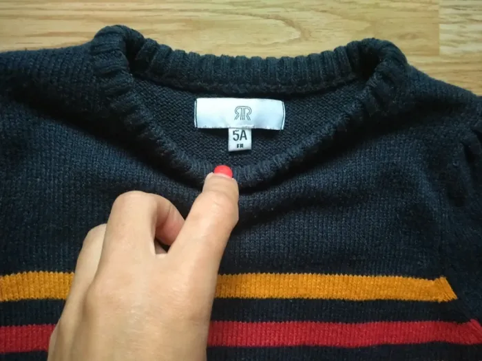 Robe pull. Manches longues. Fille. La redoute.
Taille 5 ans - photo numéro 4