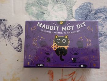 Jeu de société maudit mot dit Asmodée neuf