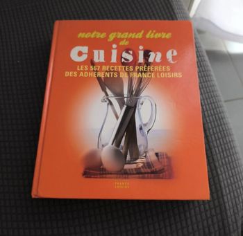 Livre de cuisine 567 recettes
