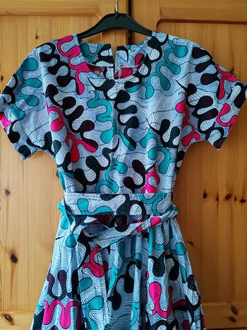 Longue robe patineuse