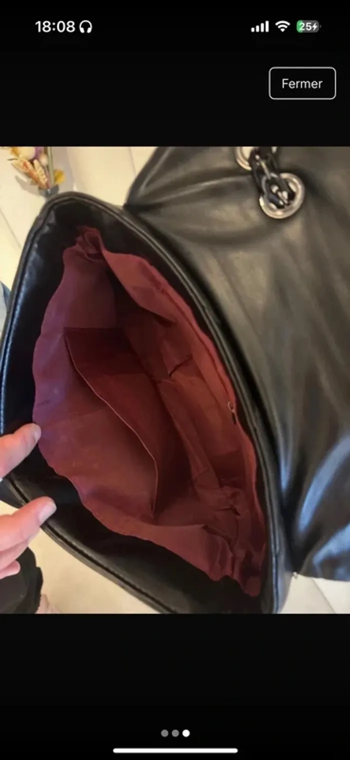 Sac à main noir Zara - photo numéro 3
