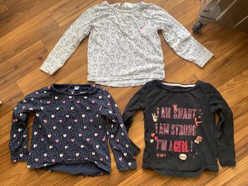 Lot pulls longues manches