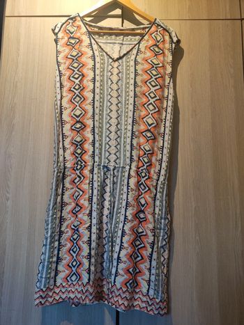 Robe imprimé ethnique plage Promod t 42