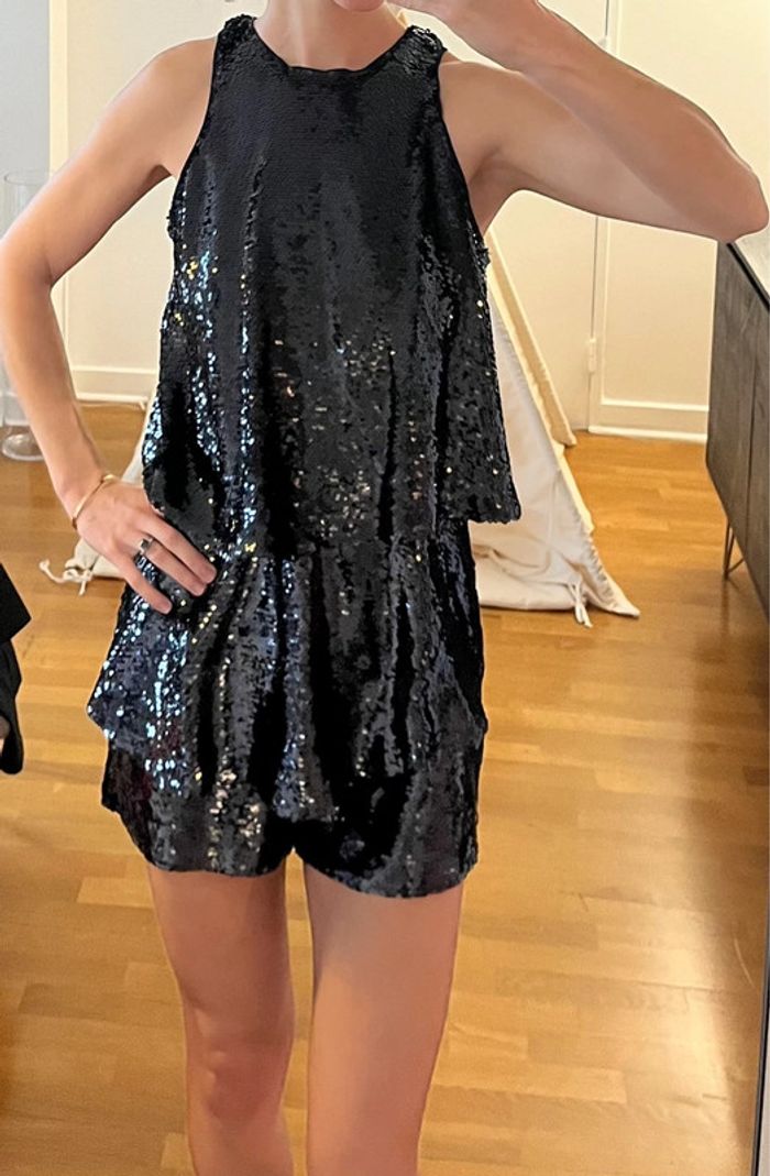 Robe sequins noire River Island - photo numéro 3