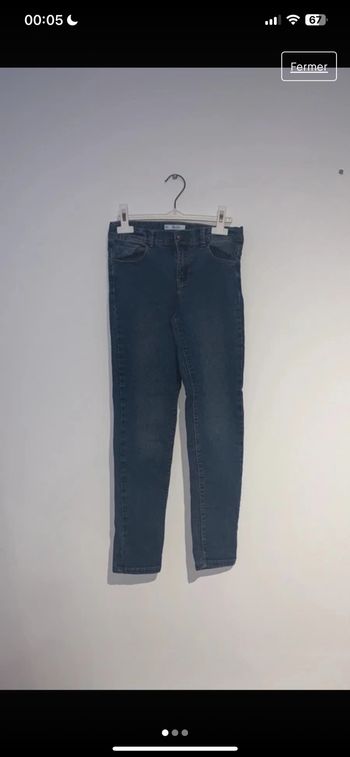 Jeans Slim Kiabi Bleu Foncé