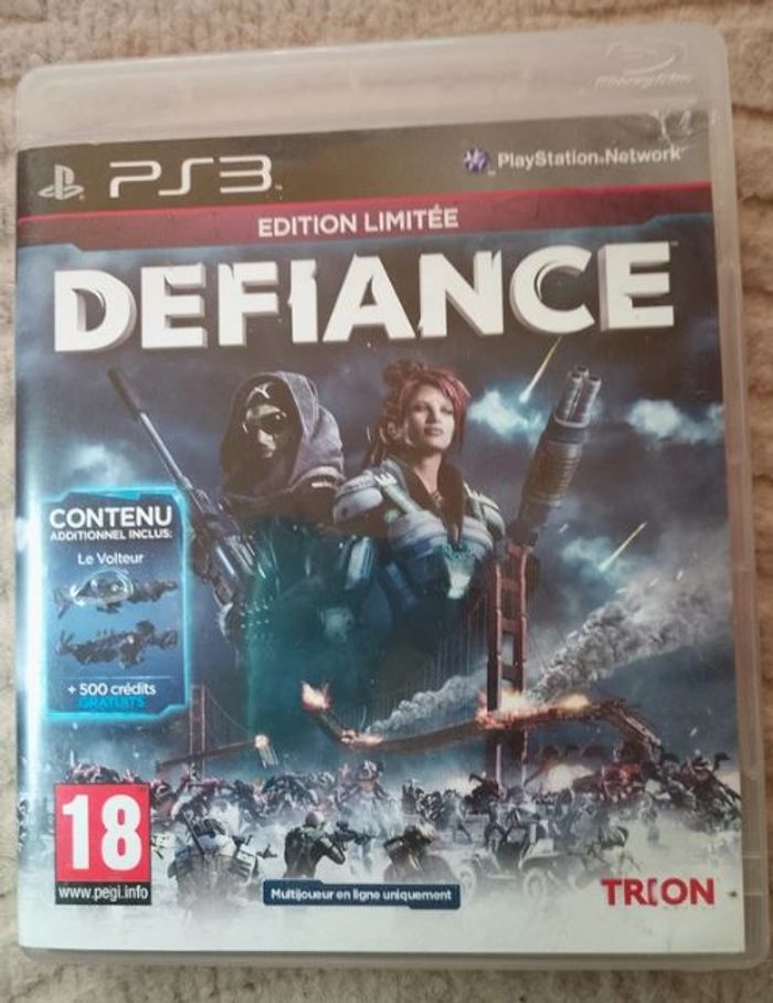Jeux Ps3 Défiance ! Bon état