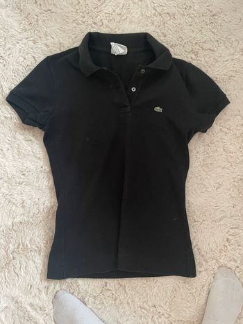 Polo Lacoste noir