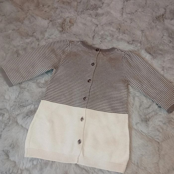 Superbe ensemble en maille robe et legging 6 mois 🌹 Verbaudet 🌹 très bon état - photo numéro 5