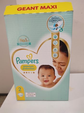 Couche Pampers premium t2