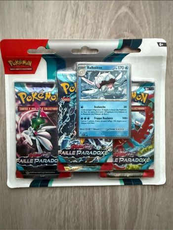 Tripack Pokémon Faille Paradoxe