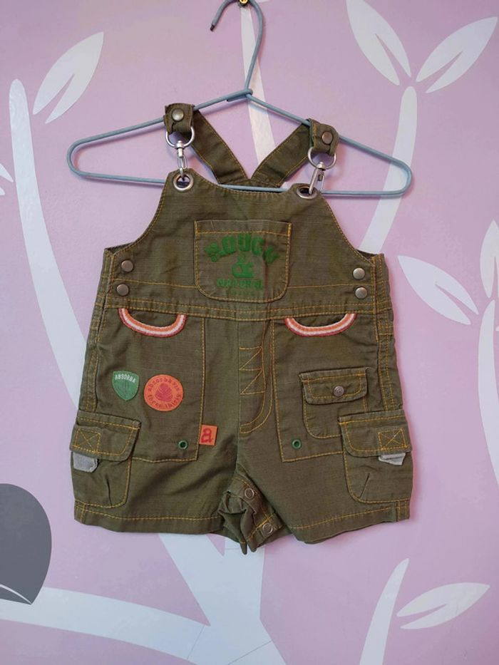 Salopette courte 3 mois Absorba