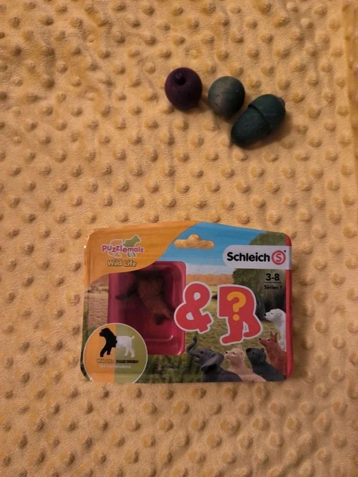 Animaux Schleich puzzlemals Renard 🦊 - photo numéro 1