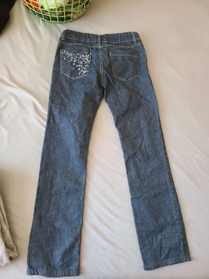Jeans droit fille 14 ans - photo numéro 5