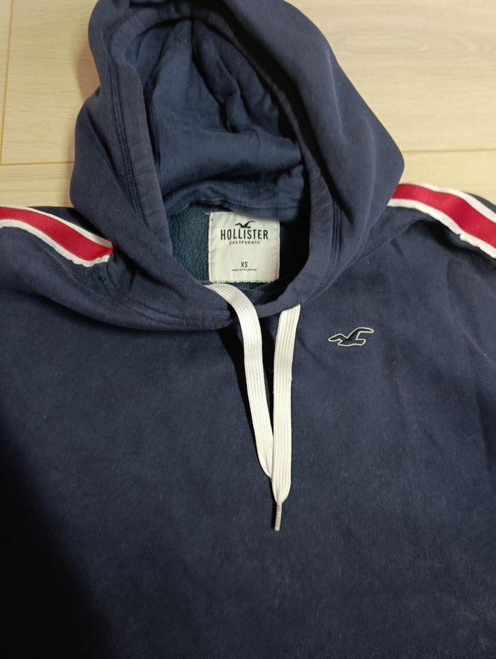 Sweat capuche Hollister garçon taille XS - photo numéro 2