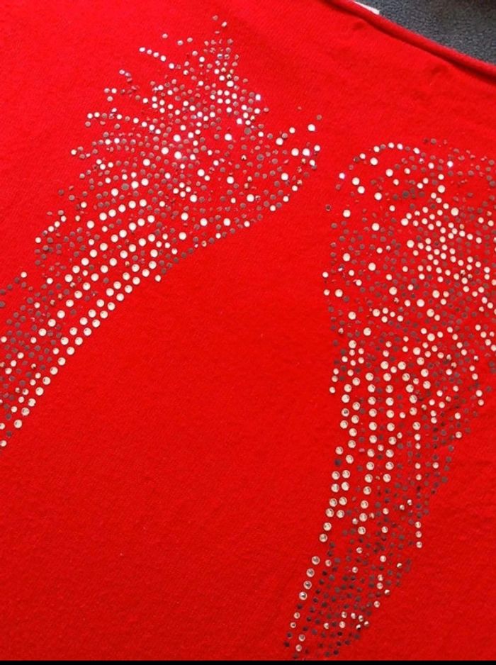 Pull rouge TU - photo numéro 11