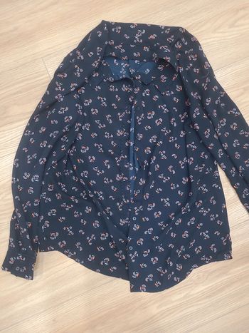 Chemisier motif camaieu