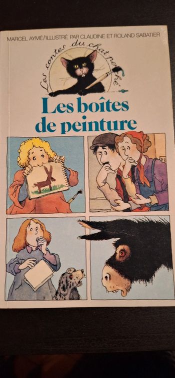 Livre "les boîtes de peinture "