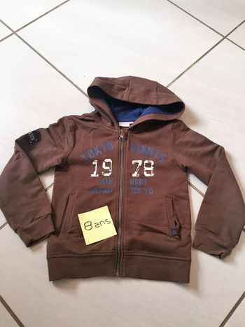 Gilet zippé Influx 8ans