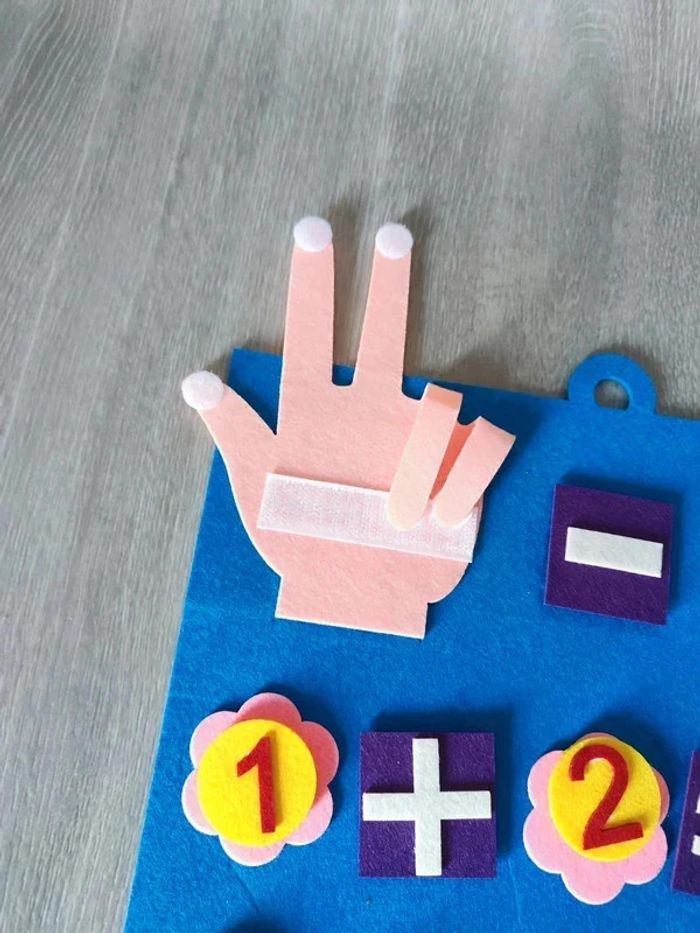 Set en feutrine pour apprendre à compter - photo numéro 11