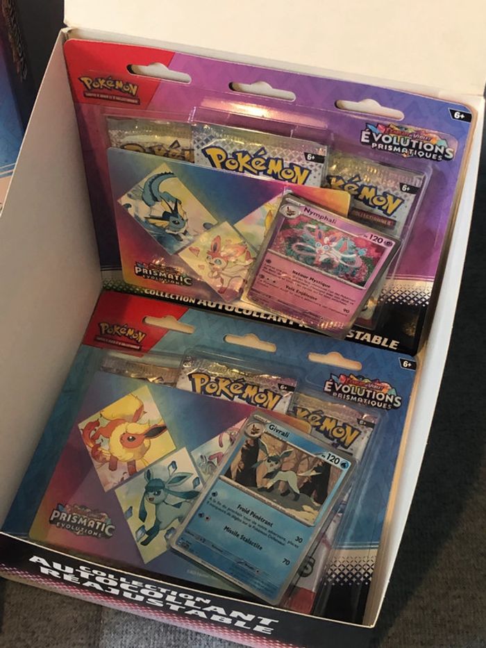 Cartes coffret booster Pokemon evolutions prismatiques 8.5 - photo numéro 2