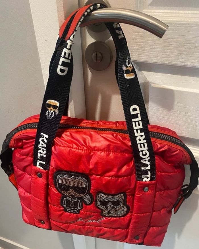 Sac cabas authentique Karl Lagerfeld