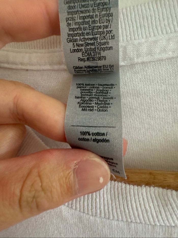 T-shirt manches courtes  blanc Matt pokora m.pokora épicentre tour 2024/2025 épicentre tour 2024/2025 taille 36 S - photo numéro 4