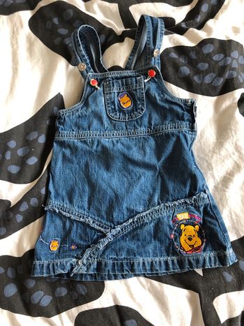 Salopette jupe Winnie en jeans 3 ans
