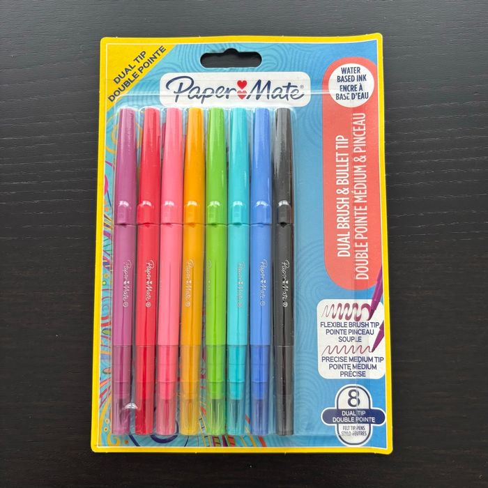 8 feutres Paper Mate (NEUF)