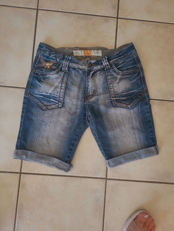 Short en jean