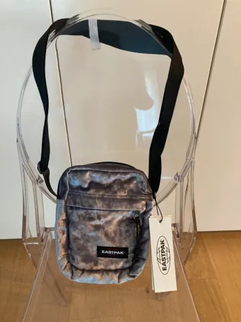 Eastpak sac bandoulière the one velours gris neuf